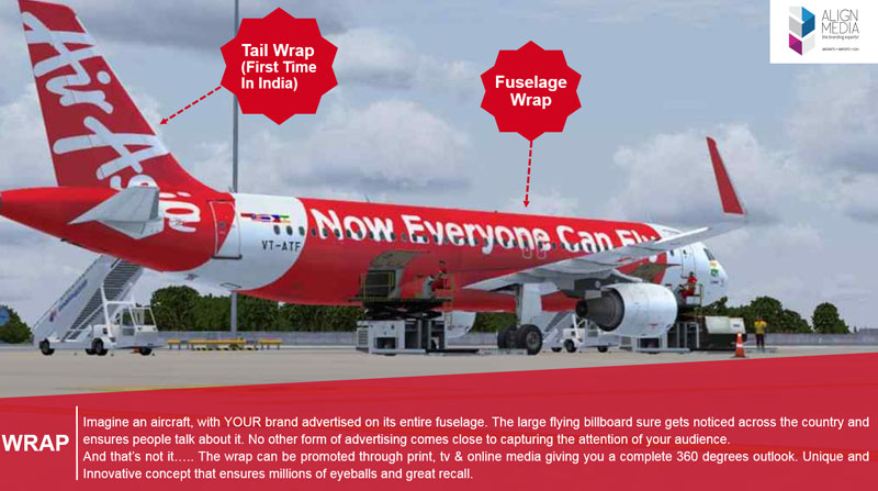  AirAsia livery Wrap Media offerings