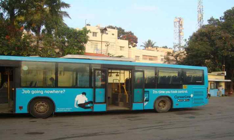 Bengaluru Volvo Bus Branding